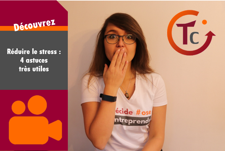 Image blog avec Cindy Triaire et titre Réduire le stress : 4 astuces très utiles