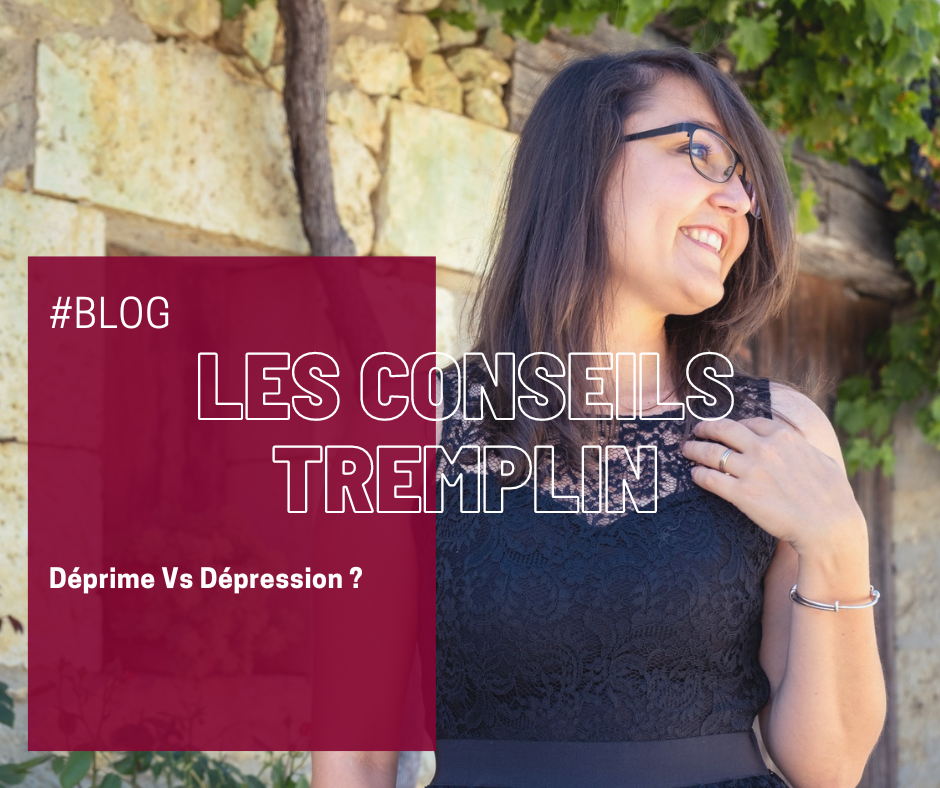 Image blog avec Cindy Triaire et titre Déprime Vs Dépression ?